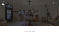 Desktop Screenshot of circa79salon.com